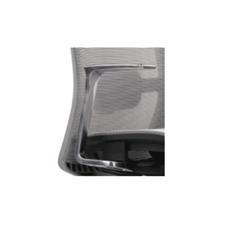 Aluminum Polished Static Armrest With Soft Pad