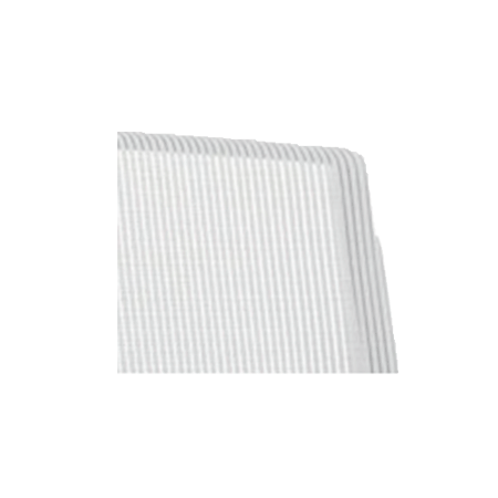 Premium Vertical White Mesh