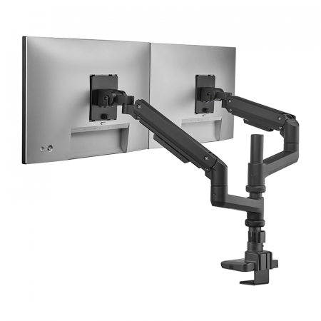 PDS Dual Monitor Arm-Black